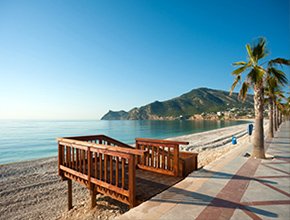Albir beach