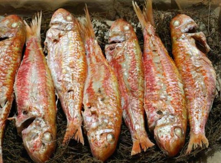 Salmonete al horno